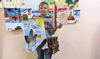 Конкурс рисунков «Письмо на фронт»