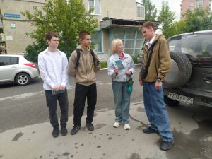 Уличная акция «Просто скажи нет»