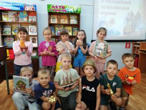 Литературная викторина «В волшебной пушкинской стране»