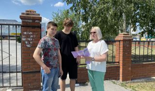 Уличная акция «Пусть всегда будет завтра»